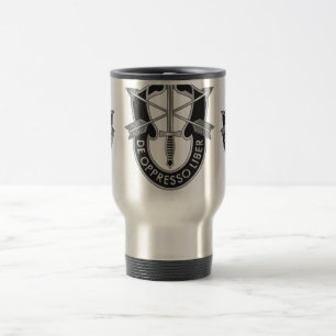 Tasse de voyage de café de forces spéciales