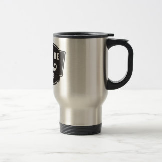 Tasse de voyage de cavalier de moustache