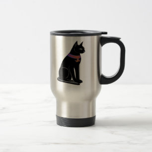 Tasse de voyage de chat de Bastet