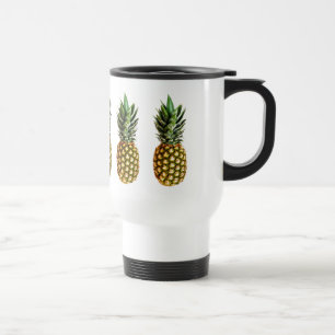 Tasse de voyage de conception d'ananas