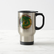 Tasse de voyage de conception de "pièce de