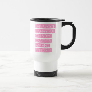 Tasse de voyage de coup sec et dur de Gangsta