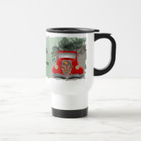Tasse de voyage de dîner d'animal tué sur une