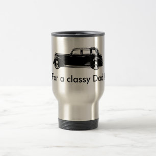 Tasse de voyage de fête des pères (voiture vinta