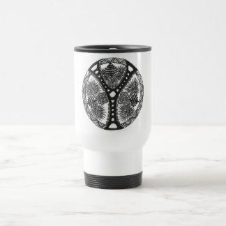 Tasse de voyage de griffonnage de Y
