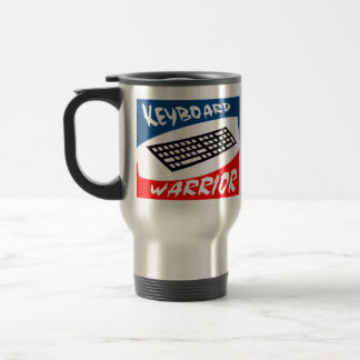 Tasse de voyage de guerrier de clavier