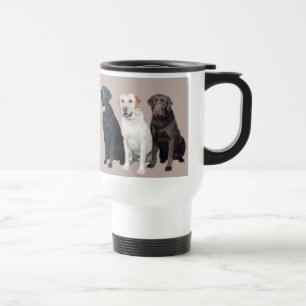 Tasse de voyage de labrador retriever