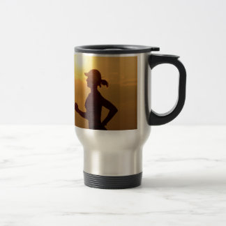 Tasse de voyage de l'acier inoxydable du coureur
