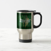 Tasse de voyage de libellule