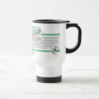 Tasse de voyage de libellule