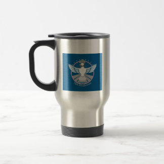 Tasse de voyage de logo de drapeau