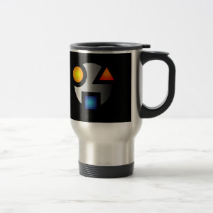 Tasse de voyage de logo de MI_cryptic