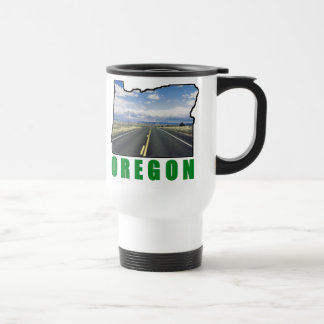 Tasse de voyage de l'Orégon - gauchère
