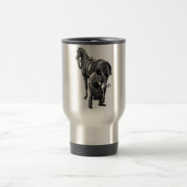 Tasse de voyage de maréchal-ferrant (Centre)