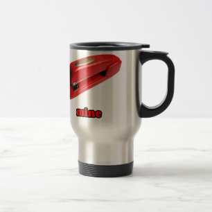 Tasse de voyage de mine d'agrafeuse