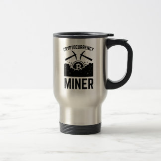 Tasse de voyage de mineur de Cryptocurrency