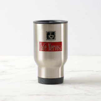 Tasse de voyage de Nervosa de café