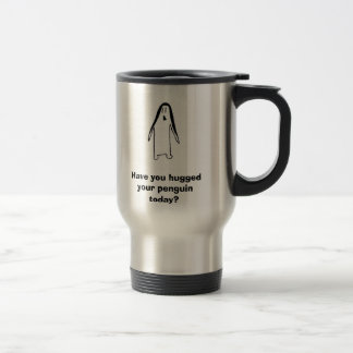 Tasse de voyage de pingouin