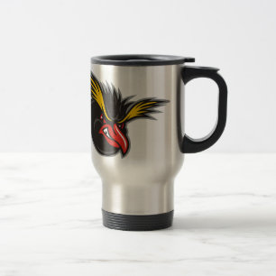 Tasse de voyage "de pingouins fâchés" de pingoui