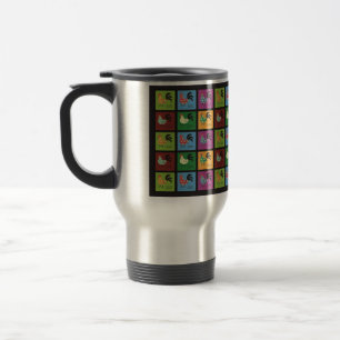 Tasse de voyage de poulet de citron