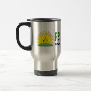 Tasse de voyage de recherches = de traitement