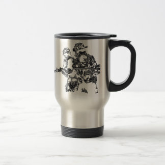 Tasse de voyage de sapeur-pompier