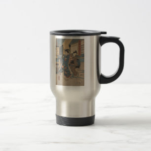 Tasse de voyage de scène de rue de Tokyo