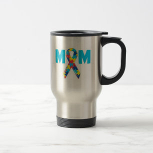 Tasse de voyage de sensibilisation sur l'autisme
