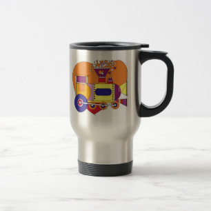 TASSE DE VOYAGE DE TRAIN DE CHO CHOO