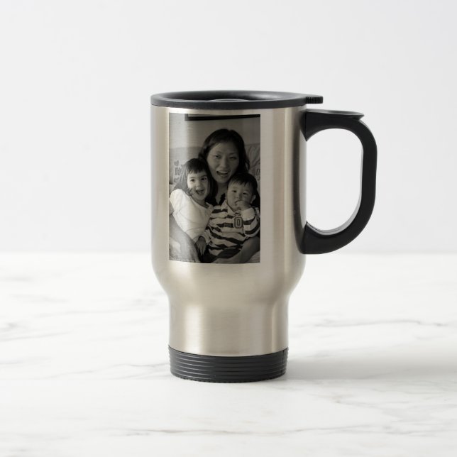 Tasse de voyage de Zach et de Sarah (Droit)