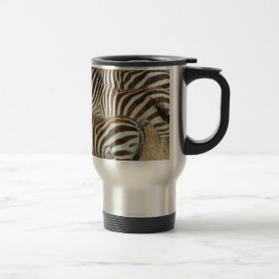 Tasse de voyage de zèbre