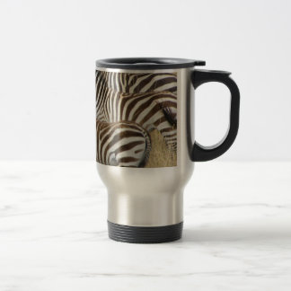 Tasse de voyage de zèbre