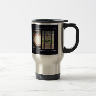 Tasse de voyage d'entraîneur de base-ball