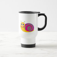 Tasse de voyage d'escargot