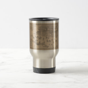 Tasse de voyage d'impression de pharmacie