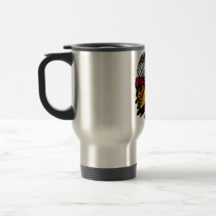 Tasse de voyage d'Indiens de Chippewa