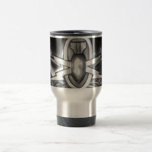 Tasse de voyage d'insigne d'EOD