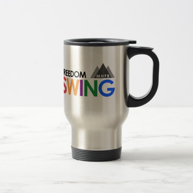 Tasse de voyage d'oscillation de liberté de MHFB (Droit)
