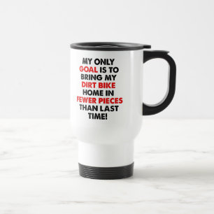 Tasse de Voyage Drôle Motocross Moto Cross Moins d