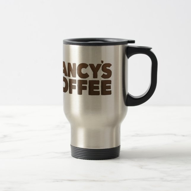 Tasse de voyage du café de Nancy (Droit)