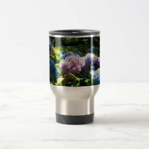 Tasse de voyage Fleur d'Hortensia