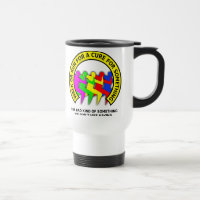 Tasse de voyage humoristique Walk Run For The Cure