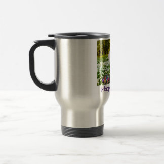 tasse de voyage inoxydable. Joyeux Pâques. klipspr
