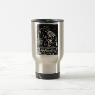 Tasse de voyage inspirée par employé