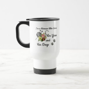 Tasse de voyage je suis juste la femme qui aime le