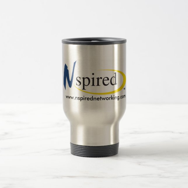 Tasse de voyage - logo de Nspired (Centre)
