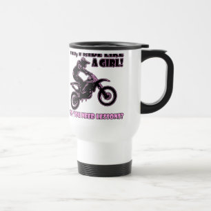 Tasse de Voyage Motocross Moto Tout-Terrain Comme
