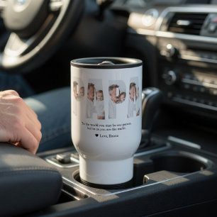 Tasse de voyage personnalisée pour Papa avec photo