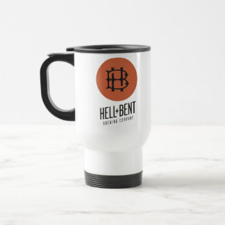 Tasse de voyage pliée par enfer