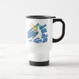Tasse de voyage pour le tennis